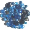 42 grams of Medium Blue Acrylic/Lucite Mix